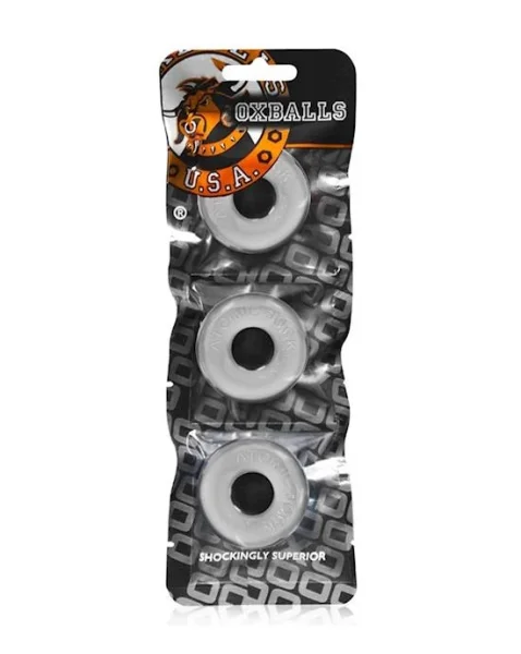 Ringer Cock Ring (3-pack) - Clear