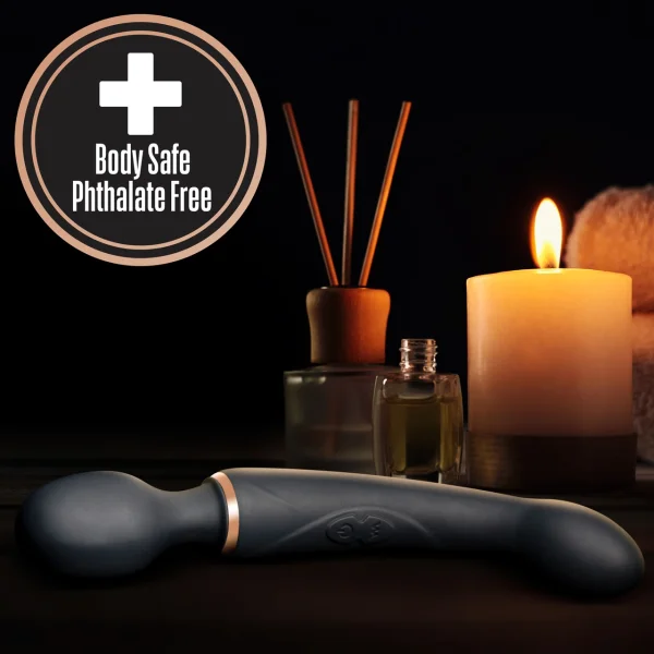 Blush Lush Gia 2-Way Wand Massager & G-Spot Stimulator