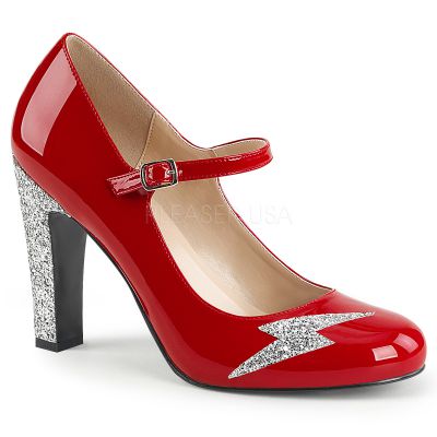 4 inches Heel 1 1 2 inches PF Round Toe Mary Jane Pump