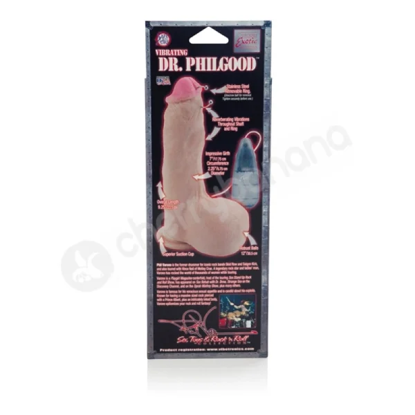 Phil Varone Dr. Philgood Flesh Vibrating Dildo