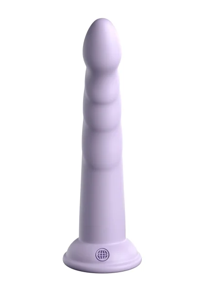 Dillio Platinum Slim Seven Silicone 7" Suction Cup Dildo - Lavender