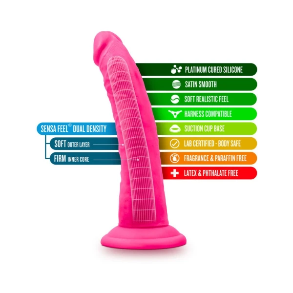 Neo Elite - 7.5in Silicone Dual Density Cock — image 23 of 25