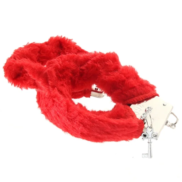 Playful Furry Cuffs with Keys
