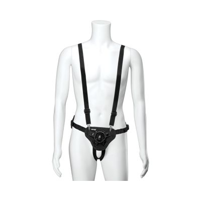 Vac u lock Suspender Harness With Plug Black