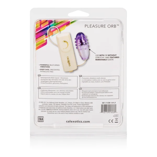 Pleasure Orb Vibrating Egg - Purple — image 10 of 12