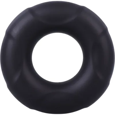 In A Bag Black Silicone C Ring By Doc Johnson