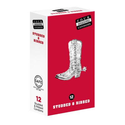 Studded Condoms x12