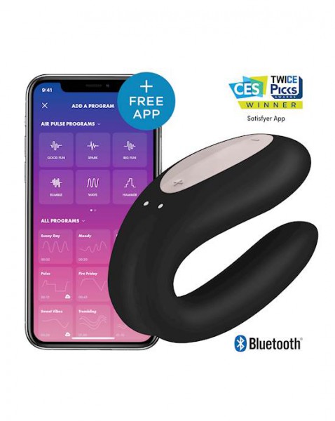 Satisfyer Double Joy - Black