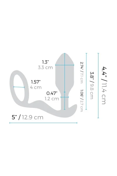 b-vibe Vibrating Snug & Tug - Medium