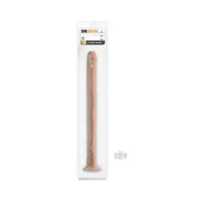 Extreme Dildos Blush Dr Skin 19 In Dildo With Suction Cup Beige
