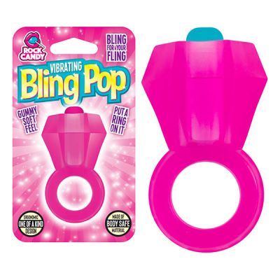 Pink Vibrating Cock Ring