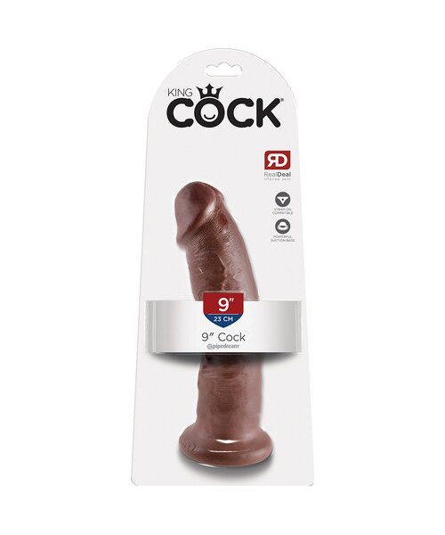 Pipedream King Cock Dark Tone Dildo - 5, 6, 7, 8, 9 or 10 Inch — image 11 of 12