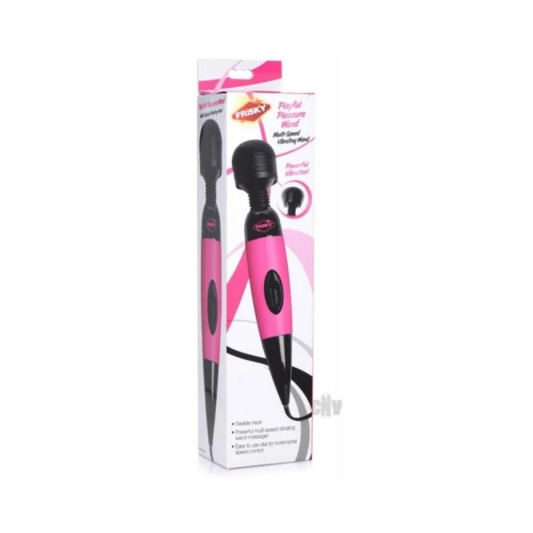 Personal Massagers: Frisky Playful Pleasure Wand Pink