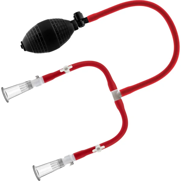 Blush Temptasia Nipple Squeeze Pump System