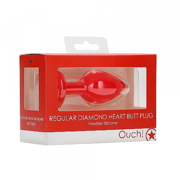 Diamond Heart Butt Plug