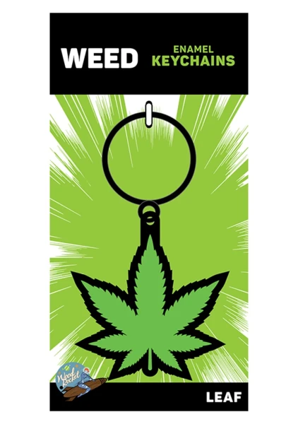 Green Leaf Keychain — image 4 of 4