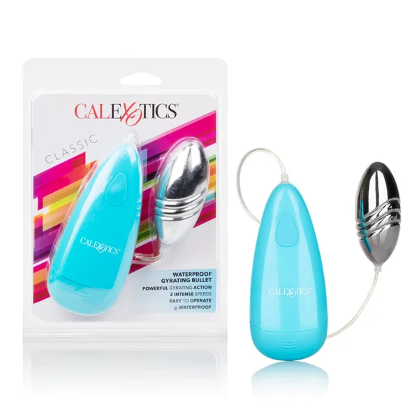 Waterproof Gyrating Bullet - Blue — image 18 of 22