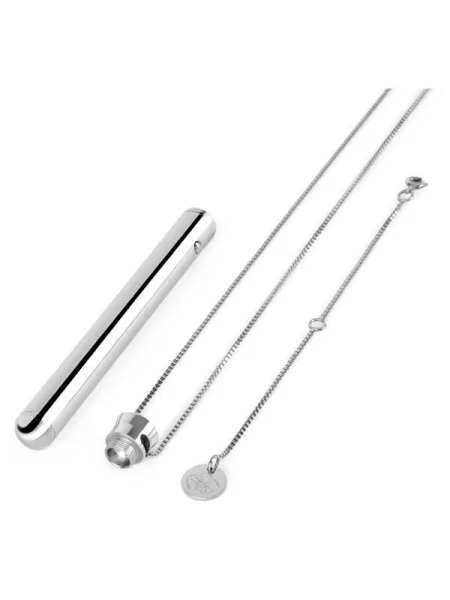 Le Wand Vibrating Necklace Silver