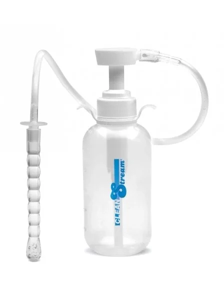 Pump Action Enema Bottle With Nozzle