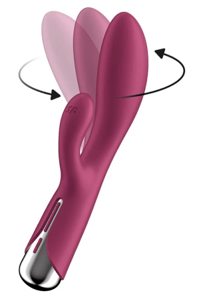 Satisfyer Spinning Rabbit 1 Rotating 7.9" Rabbit Vibrator