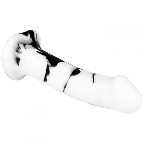 Mon Amour Love Sucks White Marble G-Spot Dildo – 6.4 or 7.7 Inch — image 4 of 6