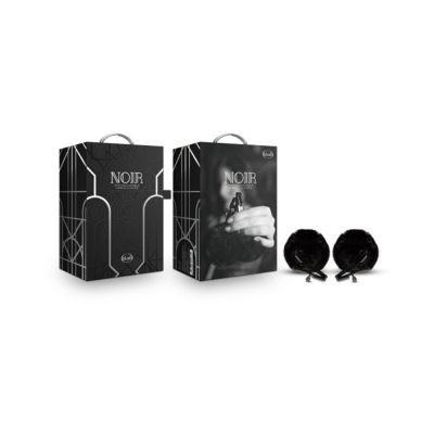 Noir Pom Adjustable Nipple Clamp Black