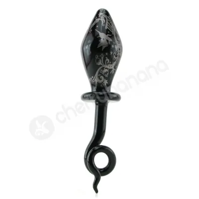Fashionistas Glass Pig Tail Large Butt Plug