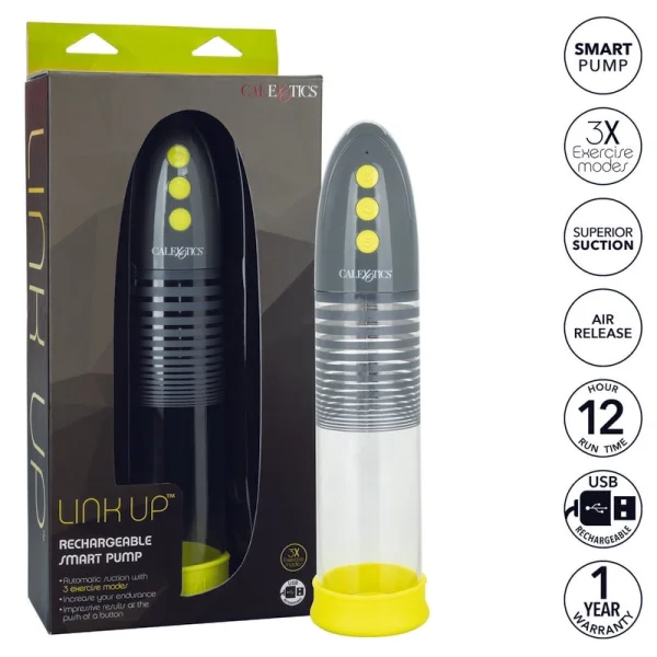 Link Up Rechargeable Smart Penis Pump