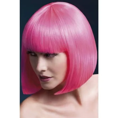 Elise Wig Neon Pink