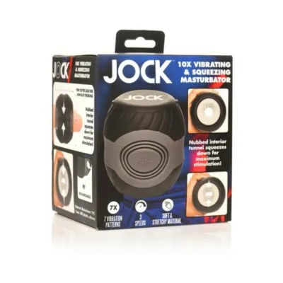 Blow Job Masturbators Jock 10x Vibrating Double Masturbator