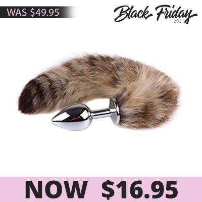 Fox Tail Metal Butt Plug