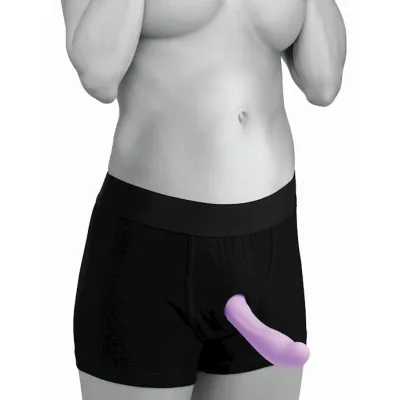 Mod Strap On Style Harness With Built In O Ring ml Black M l