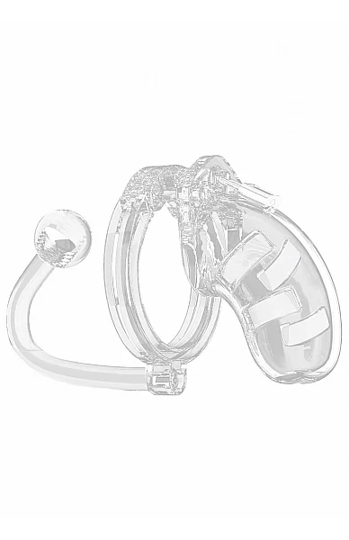 3.5" Chastity Cage + Plug