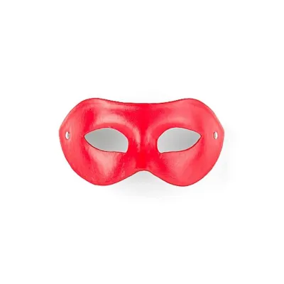 Eye Mask Pvc Imitation Leather Red