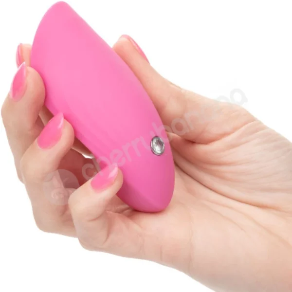 LuvMor Teases Curved Ultra-Plush Silicone Clit/Vulva Massager Vibe