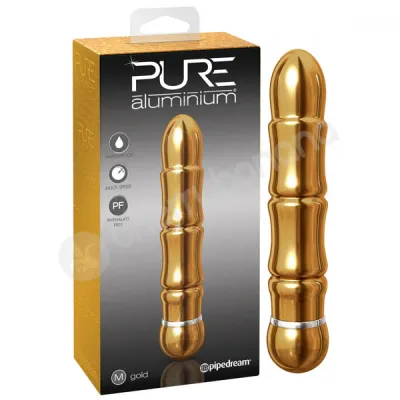 Pure Aluminium Gold Medium Vibrator