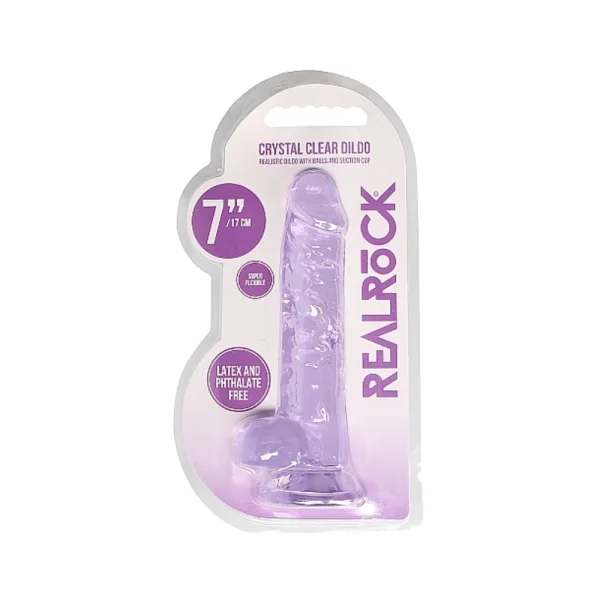 Realrock Realistic Dildo With Balls 7 inches — image 6 of 11