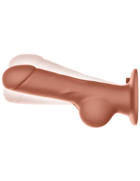 Pegasus 8" Realistic Dildo with Balls Strap-On Set
