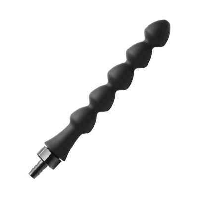 Canal 5 Bulb Silicone Enema Attachment Black