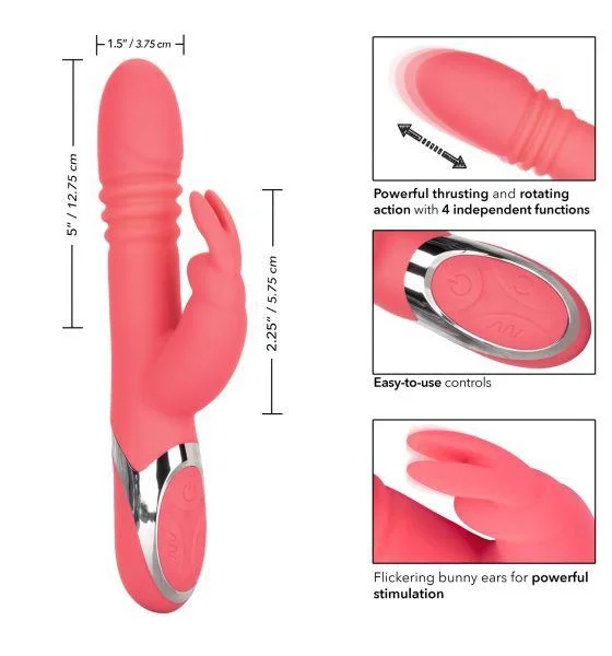 Enchanted Exciter Thrusting Rabbit Vibrator