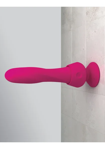 3Some Wall Banger Deluxe Rechargeable Remote Control Silicone Vibrator With Suction Cup