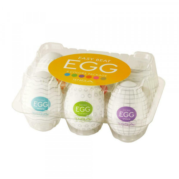 Tenga Egg Variety Pack Penis Masturbator Sleeves