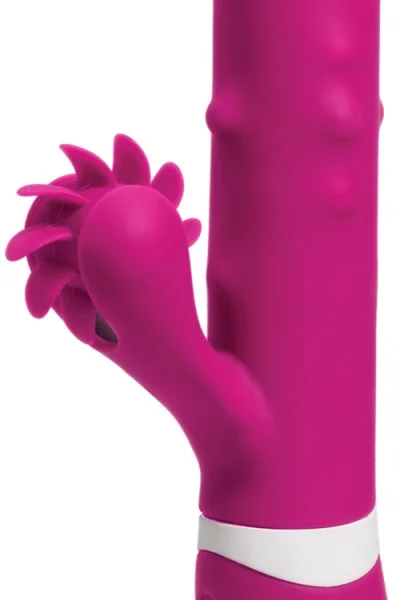 Doc Johnson iVibe Select iRoll 9.5" Beaded Rabbit Vibrator with Rotating Tongues