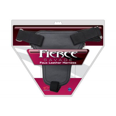 Fierce Savage Faux Leather Harness