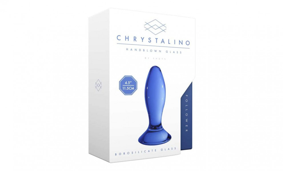CHRYSTALINO Follower Glass Anal Plug