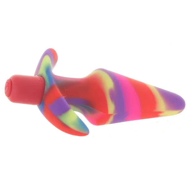 Avant Free Spirit Waterproof Vibrating Silicone Butt Plug By Blush - Scarlet