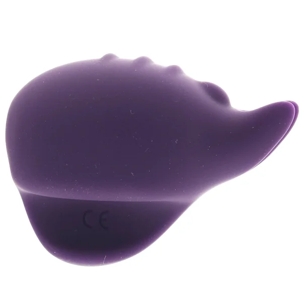 Huni Rechargeable Waterproof Silicone Lay-On Clitoral Vibrator by VeDO - Deep Purple