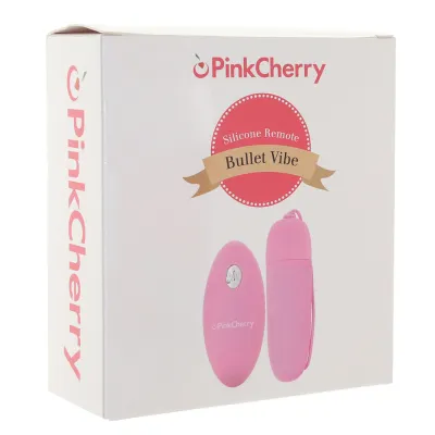 PinkCherry Silicone Remote Bullet Vibe