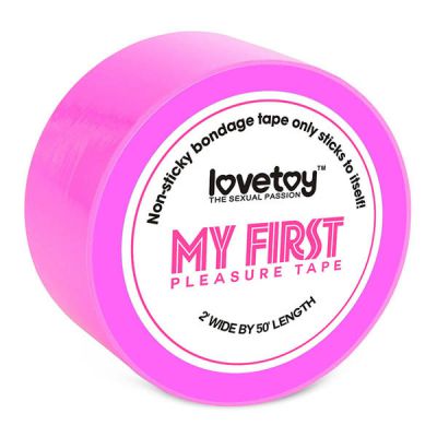 My First Non Sticky Bondage Tape Fuchsia Pink