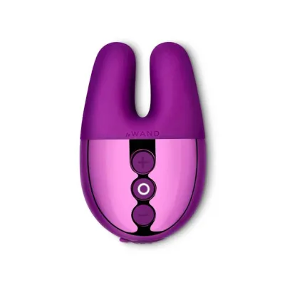 Le Wand Chrome Double Vibe Pink 3 3 Inch